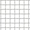 vidaXL ガーデンワイヤーフェンス クリンプ金網 ステンレススチール製 50&times;50cm 11x11x2mm