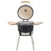 vidaXL かまど式バーベキューグリル スモーカー セラミック 33 cm