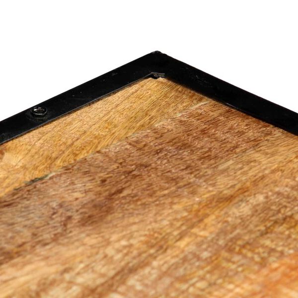 vidaXL コーヒーテーブル 90x50x40 cm 無垢の再生木材