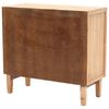 vidaXL 引き出しキャビネット モミ無垢材 80x36x75cm