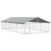 vidaXL 屋外用犬小屋 屋根付き 600x300x150cm