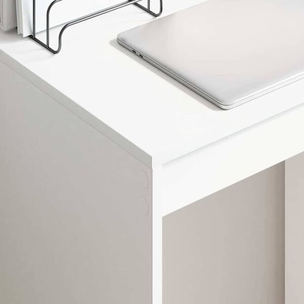 vidaXL デスク ホワイト 60 x 40 x 76 cm