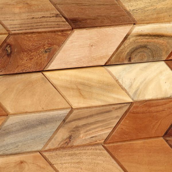 vidaXL TVキャビネット 120x30x40cm 無垢の再生木材