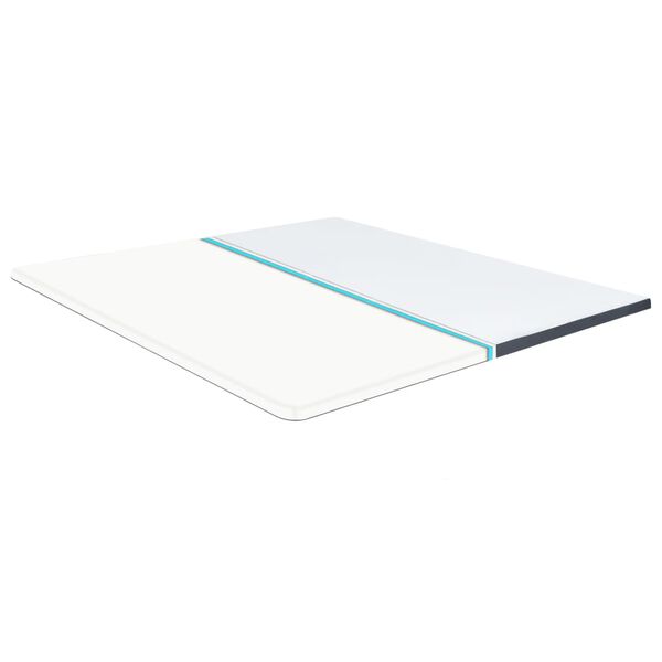 vidaXL ボックススプリング ベッドマットレス トッパー 200x160x5cm 中程度の柔らかさ