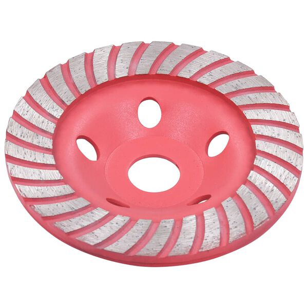 vidaXL ダイヤモンドカップ 研削ホイール ターボ付き 125mm