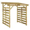 vidaXL 庭用薪物置 含浸パイン材