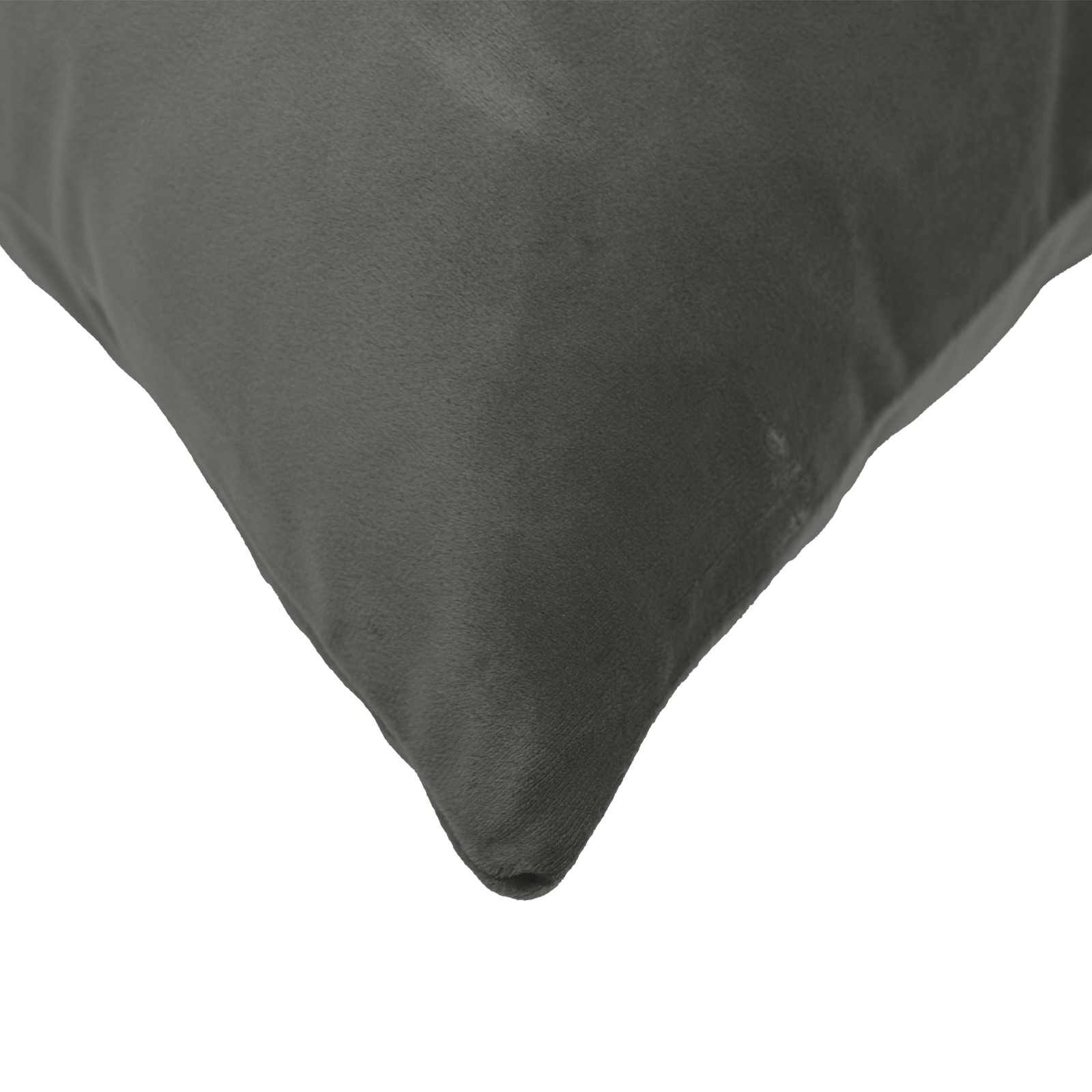 クッションカバー ブラック グレー 2色セット vidaXL クッションカバー 6 pcs HEERLEN ダークグレー 40 x 40 cm