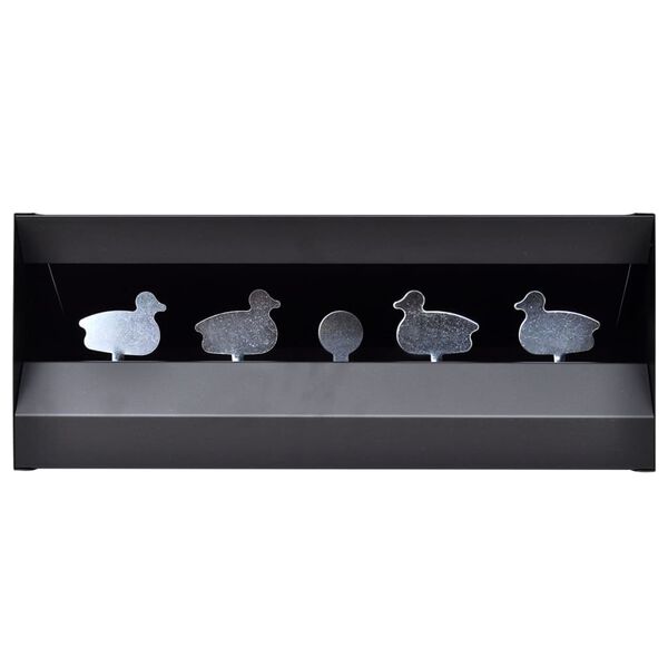 vidaXL マグネット式 ペレットキャッチャー 射撃用ターゲット 4+1 アヒルデザイン