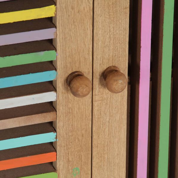 vidaXL サイドボード 150x30x75cm マンゴー無垢材