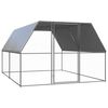 vidaXL 屋外鶏小屋 3x4x2m 亜鉛メッキ鋼製