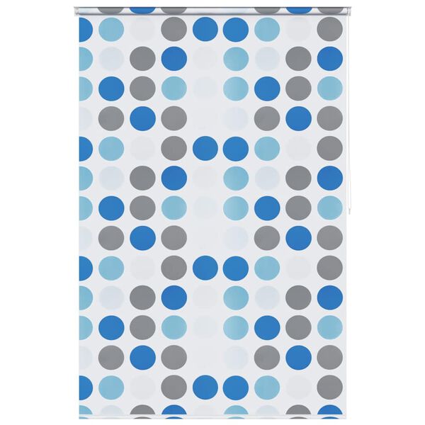 vidaXL シャワーローラーブラインド 160x240cm 丸柄