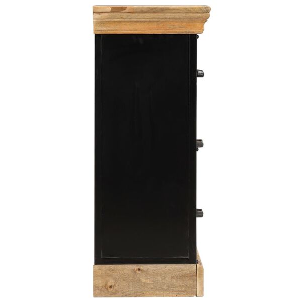 vidaXL 引き出し付きチェスト 60x30x75cm マンゴー無垢材