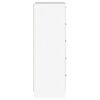 vidaXL 引き出しキャビネット ホワイト 60x36x103cm エンジニアリングウッド