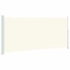 vidaXL パティオ用 引き込み式サイドオーニング 220x500cm クリーム
