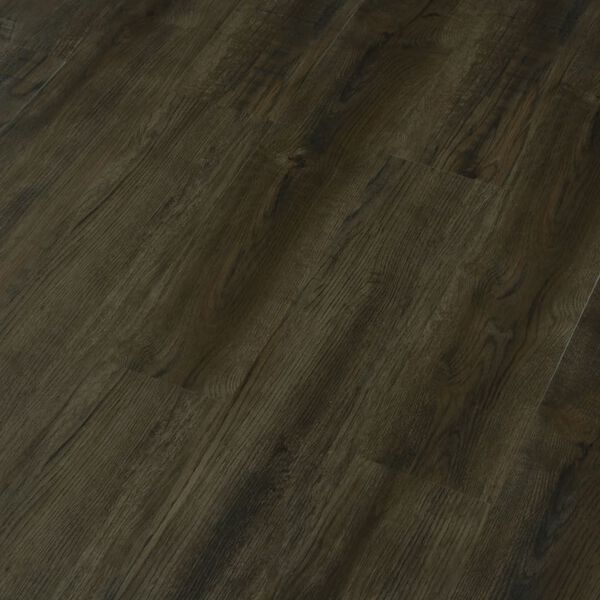 vidaXL フローリング板 裏面接着剤付き 4.46m² 3mm PVC ダークブラウン