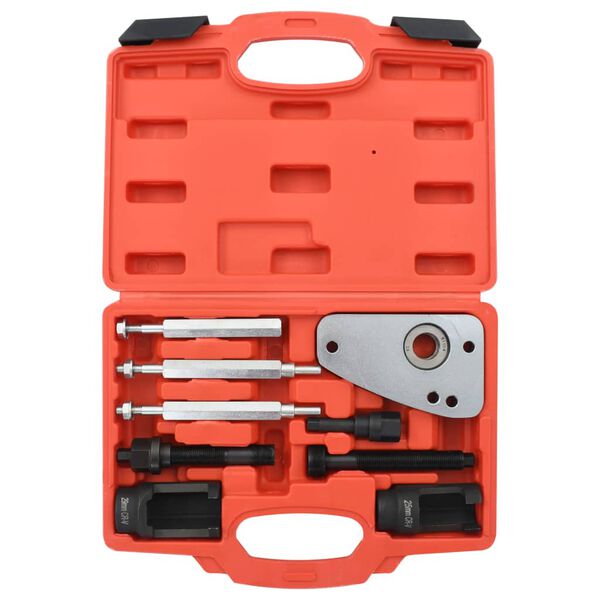 vidaXL ディーゼルインジェクター プーラー エクストラクター 9点 Citroen Peugeot用