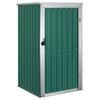 vidaXL 園芸用具物置 88x89x161cm 亜鉛メッキ鋼製 グリーン