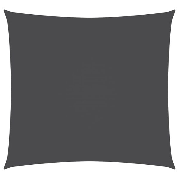 vidaXL サンシェード 2.5x2.5m 角型 オックスフォード生地 アントラシート