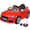 vidaXL Audi アウディ TT RS 電動乗用カー　子ども用 リモコン付き レッド