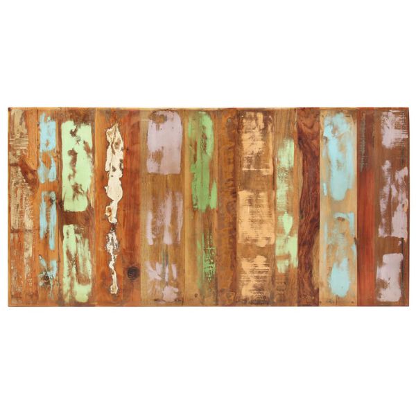 vidaXL ダイニングテーブル 無垢の再生木材 180x90x76cm