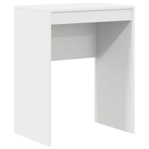 vidaXL デスク ホワイト 60 x 40 x 76 cm
