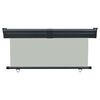 vidaXL バルコニー用 サイドオーニング 175x250cm グレー