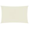 vidaXL サンシェードセイル 4x7m 長方形 オックスフォード生地 クリーム