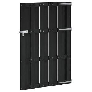vidaXL ガーデンゲート WPC製 100x150cm グレー
