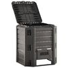 vidaXL ガーデン堆肥箱 ブラック 380L