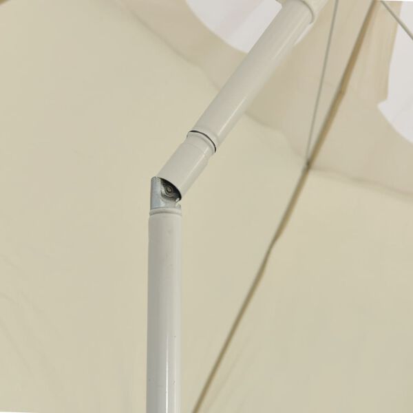 vidaXL ビーチパラソル 300cm サンドイエロー