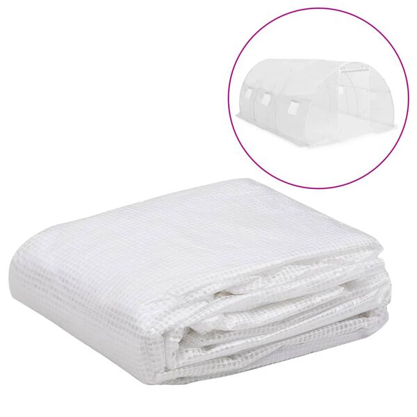 vidaXL 温室用交換カバー (13.5m²) 3x4.5x2m 透明