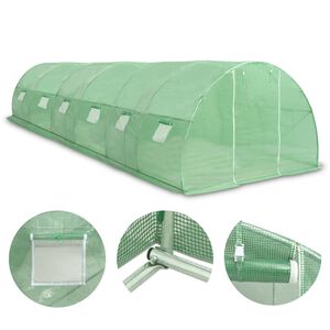 vidaXL 温室 27m&sup2; 900x300x200cm