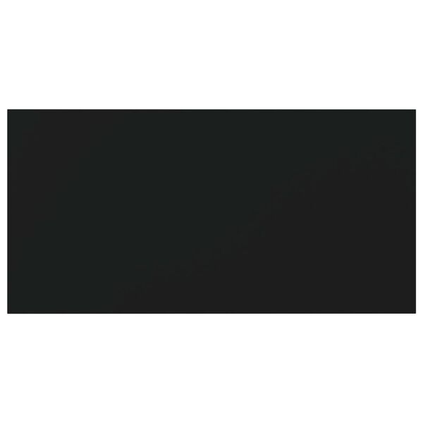 vidaXL 本棚ボード 8点 ブラック 80x30x1.5cm パーティクルボード