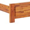 vidaXL ベッドフレーム アカシア無垢材 100x200 cm