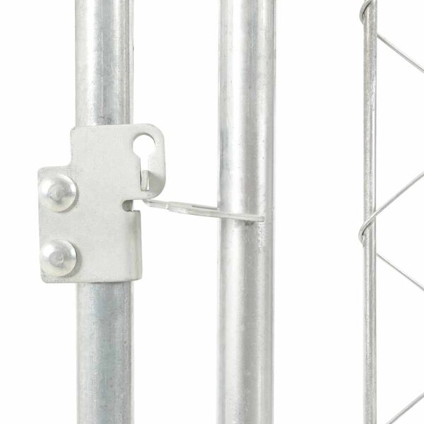 vidaXL 屋外犬小屋 屋根付き 100x100x125cm