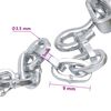 vidaXL カータイヤ用スノーチェーン 2点 9mm KN130