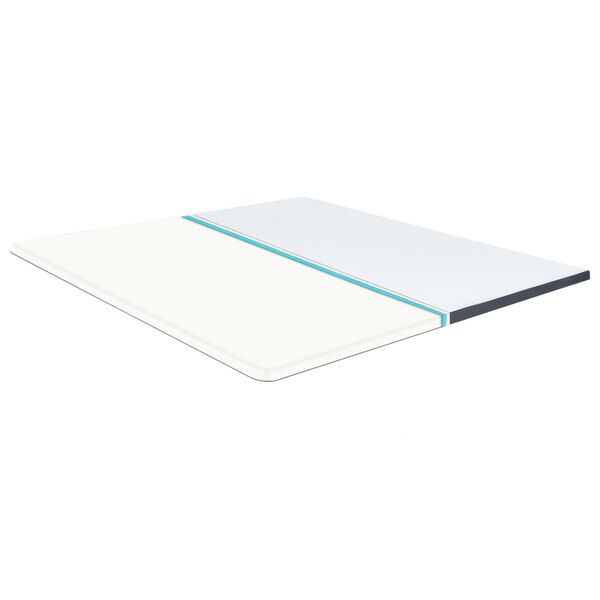 vidaXL ボックススプリング ベッドマットレス トッパー 200x180x5cm 中程度の柔らかさ