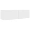 vidaXL TVキャビネット6点セット ホワイト エンジニアリングウッド (801481x4+801472x2)