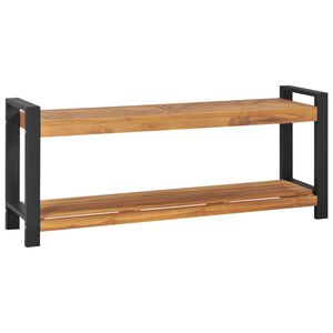 vidaXL ベンチ 120cm チーク無垢材