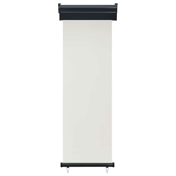 vidaXL バルコニー用 サイドオーニング 65x250cm クリーム