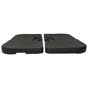 vidaXL ポータブル パラソルスタンド 砂/水入り 60L