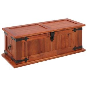 vidaXL 収納チェスト 60x25x22cm アカシア無垢材