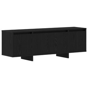 vidaXL テレビキャビネット 120 x 30 x 40.5 cm ブラックオーク エンジニアードウッド