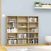 vidaXL CDキャビネット ソノマオーク 100x23x89.5cm エンジニアリングウッド