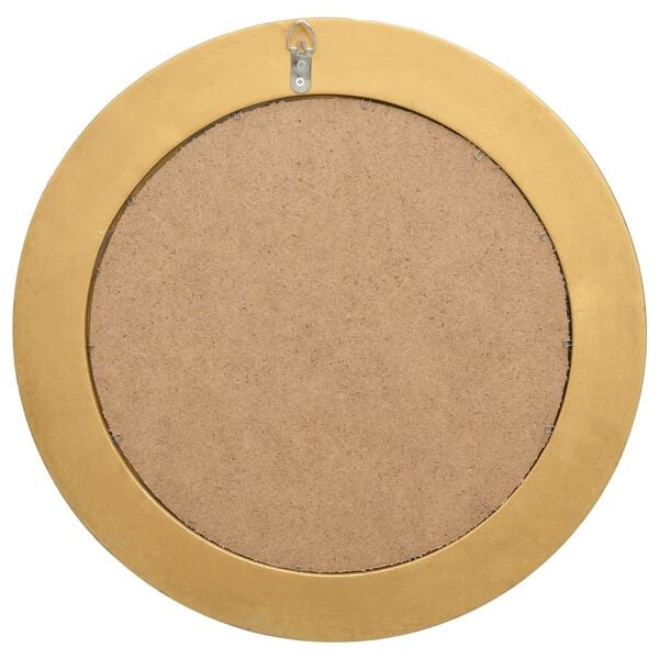 vidaXL ウォールミラー バロック調 50cm ゴールド