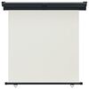 vidaXL バルコニー用 サイドオーニング 175x250cm クリーム
