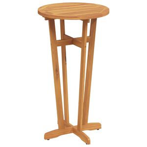 vidaXL ガーデンバーテーブル 直径60x105 cm アカシア無垢材