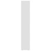 vidaXL ブックキャビネット ホワイト 36x30x171cm エンジニアリングウッド