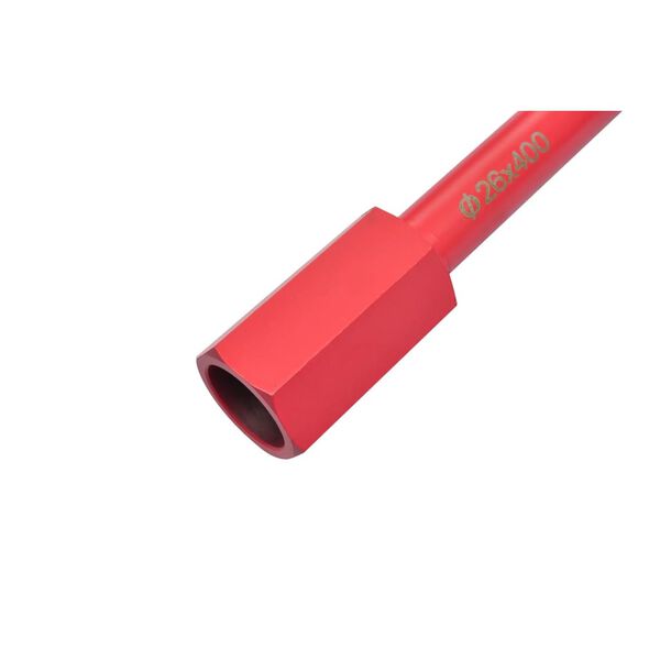 vidaXL 26 mm x 400 mm 乾湿ダイヤモンドコアドリルビット