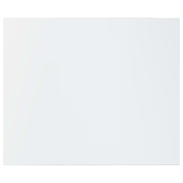 vidaXL 本棚ボード 4点 ハイグロスホワイト 60x50x1.5cm エンジニアリングウッド